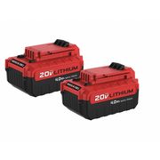 Porter-Cable (2) 20-Volt MAX* 4.0-Amp Hours Lithium Power Tool Batteries PCC685LP