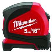 Milwaukee Tool 5M/16FT Compact Tape Measure 48-22-6617