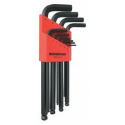 Bondhus 10 Piece Metric L-Shape Hex Key Set, 10990 10990