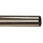 Zoro Select Tubing, 316 SS, 3 ft. L, Welded, 1" O.D. TODP1000X16X3-6