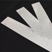 4R Quattroerre.it 4 x 3D Car Reflective Strips, White, 1 x 30 cm