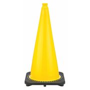 Zoro Select Traffic Cone, 7 lb., Yellow Cone Color RS70032C-YELLOW