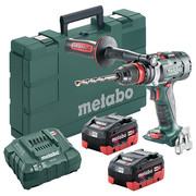 Metabo 1/2 in, 18V DC Cordless Drill, Battery Included BS 18 LTX-3 BL I Quick 5.5Ah LiHD kit