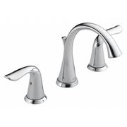 Delta Dual Handle 4" to 16" Mount, 3-hole 4-16" installation Hole Widespread Lavatory Faucet, Chrome 3538-MPU-DST