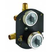 Delta Universal Sohwer, Dvrtr Rgh In/Outlets, Material: Forged Brass R22000-WS