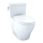 Toto Toilet, 1.28 gpf, Tornado Flush, Floor Mount, Elongated, Cotton MS626124CEFG#01