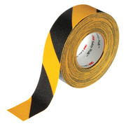 3M Antislip Tape, Mineral Coated, Blck/Yellow 613