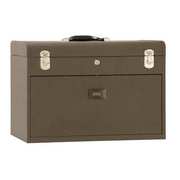 Kennedy Signature Series Top Chest, 7 Drawer, Brown, Steel, 20 in W x 8-1/2 in D x 13-1/2 in H 520B