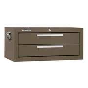 Kennedy Signature Series Base Tool Cabinet, 2 Drawer, Brown, Steel, 26-3/4 in W x 12-1/2 in D x 11-3/4 in H 2602B