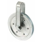 Primeline Tools 4 in. Pulley with Strap and Axle Bolt (Single Pack) GD 52108