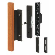 Primeline Tools Sliding Patio Door Handle/Lock, Black MP1105