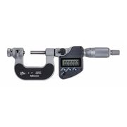 Mitutoyo Electronic Digital Micrometer, Anvil Flat 326-351-30