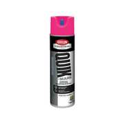 Krylon Industrial Inverted Marking Paint, 17 oz., Fluorescent Hot Pink, Solvent -Based A03622007