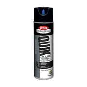 Krylon Industrial Inverted Marking Paint, 17 oz., Asphalt Black, Solvent -Based A03550007