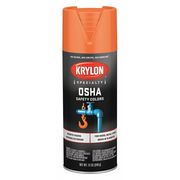 Krylon Spray Paint, Safety Orange, Gloss, 12 oz K02410777