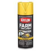 Krylon Spray Paint, John Deere Yellow, High Gloss, 12 oz K01934008