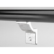 Hollaender Structural Pipe Fitting, Handrail Bracket, Aluminum, 1.25 in Pipe Size, 32510 lb Tensile Strength 82A-78