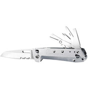 Leatherman Folding Knife, 9 Functions, Fold Open 832660
