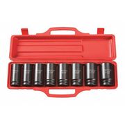 Tekton 3/4" Drive Deep 6-Point Impact Socket Set, SAE, 8 pcs 4891