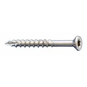 DAGGERZ Deck Screw, #12 x 5 in, 18-8 Stainless Steel, Flat Head, Torx Drive, 500 PK DKSTSS1250