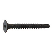 DAGGERZ Self-Drilling Screw, #6 x 1-7/8 in, Phosphate Coated Steel Flat Head Phillips Drive, 4000 PK DWSDB06178