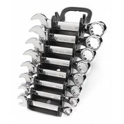 Tekton Stubby Combination Wrench Set, 8-Piece (5/16-3/4 in.) - Holder WRN01066