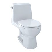 Toto Toilet, 1.28 gpf, E-Max, Floor Mount, Round, Cotton MS853113E#01
