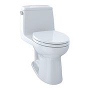 Toto Toilet, 1.28 gpf, E-Max, Floor Mount, Elongated, Cotton MS854114E#01