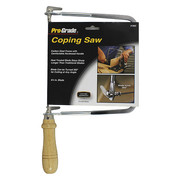 Pro-Grade Tools Coping Saw, Wood Handle, 6-3/4" 31963