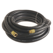 Continental Garden Hose, 1" ID x 50 ft., Black CWH100-50MF-G