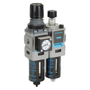 Wilkerson Filter/Regulator/Lubricator, 2 pcs., Size - Air Treatment: Subcompact D08-02-FKG0B