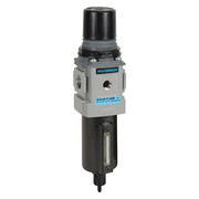 Wilkerson Filter-Regulator, Particles/Water Removal, Overall Width: 2.37 in B18-03-FL00B