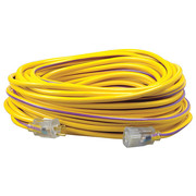 Southwire Extension Cord, 12 AWG, 125VAC, 100 ft. L 2549SW0022