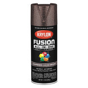 Krylon Hammered Spray Paint, Cocoa Brown, Hammered, 12 oz K02785007
