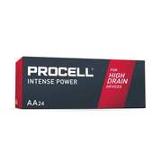 Procell Procell Intense AA Alkaline Battery, 1.5V DC, 24 Pack PX1500