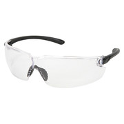 Mcr Safety Safety Glasses, Clear Uncoated BL010