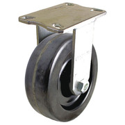 Zoro Select Standard Plate Caster, Wheel 8" dia. P27R-PH080R-16