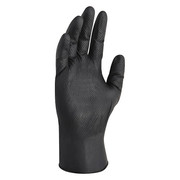 Kleenguard Disposable Glove, Nitrile, Black, M ( 8 ), 100 PK 49276