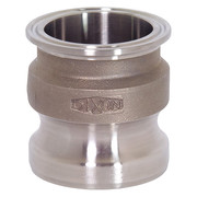 Dixon Cam and Groove Adapter, 1-1/2", 316 SS RE150SE