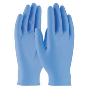 Pip Disposable Nitrile Glove, Powder Free, Textured Fingertips, 3 mil, Blue, XL, 100 Pack 63-230PF/XL