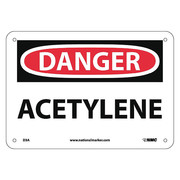 Nmc Danger Acetylene Sign, D3A D3A