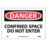 Nmc Danger Confined Space Do Not Enter Sign, D383P D383P