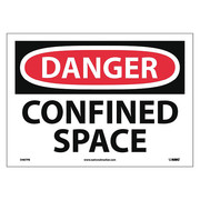 Nmc Danger Confined Space Sign, D487PB D487PB