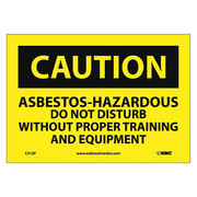 Nmc Asbestos Hazardous Do Not Distu Sign, C312P C312P