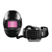 3M Welding Helmet, 8 to 14 Lens Shade, Black, Welding Helmet Light State: 3.0 46-1101-30iVC