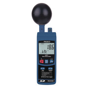 Reed Instruments Heat Stress Monitor, LCD, 6 AA Battery R6250SD