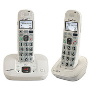 Clearsounds Telephone, Cordless, White D214BUN