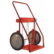 Milwaukee Hand Trucks Dual Cylinder Cart, with 16", Solid Tires DC40875
