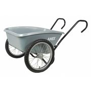 True Temper Poly Total Control Garden Cart, 46-3/4"L x 29-3/4"W x 34-1/2"H TCCART