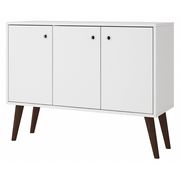 Manhattan Comfort Buffet Stand, White, 35.43" 94AMC129